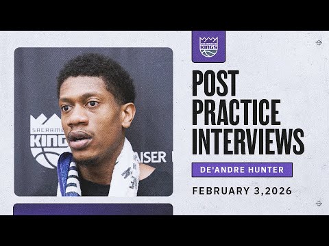 De’Andre Hunter Post Practice Interviews 2.4.2026