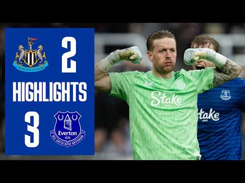 NEWCASTLE 2-3 EVERTON Premier League highlights