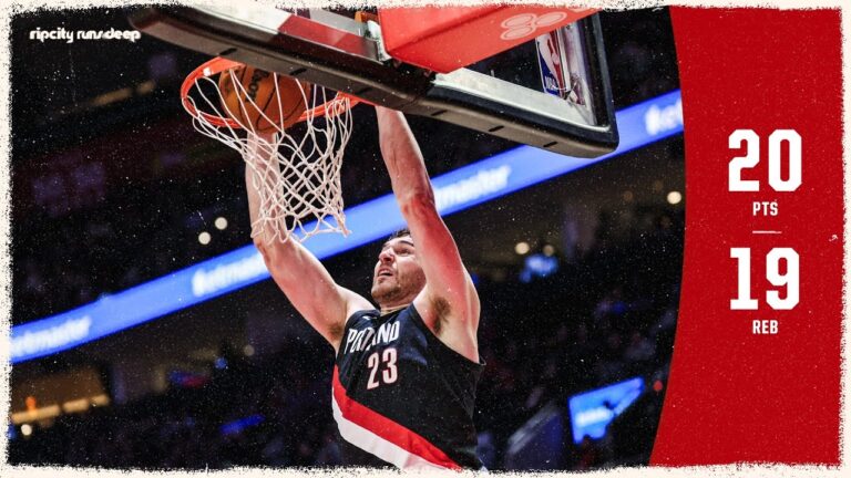 Donovan Clingan CRAZY Double-Double Night Portland Trail Blazers vs Grizzlies February 7, 2026