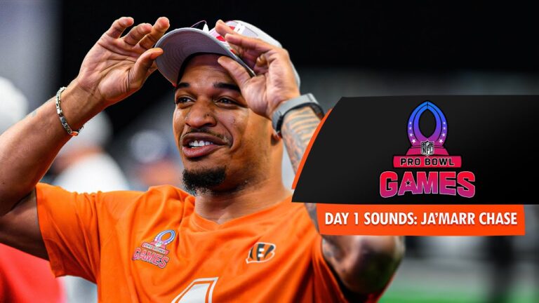 Ja’Marr Chase Mic’d Up Day 1 of Pro Bowl Games Practice