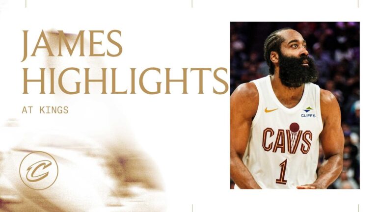 Cavs at Kings James Harden Highlights 02.07.2026
