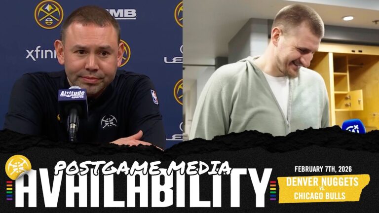 It’s Absolutely Unbelievable What He’s Done Nuggets Postgame Media vs. CHI