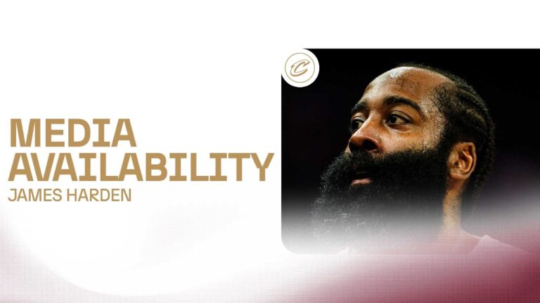 Cavs at Kings James Harden Media Availability 02.07.2026