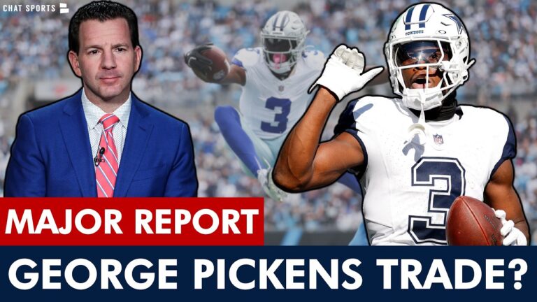 MAJOR REPORT: Cowboys Open To George Pickens Trade In Offseason Per NFL Insider Ian Rapoport