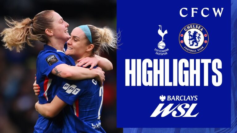 Spurs Women 0-2 Chelsea Women HIGHLIGHTS WSL 25 26