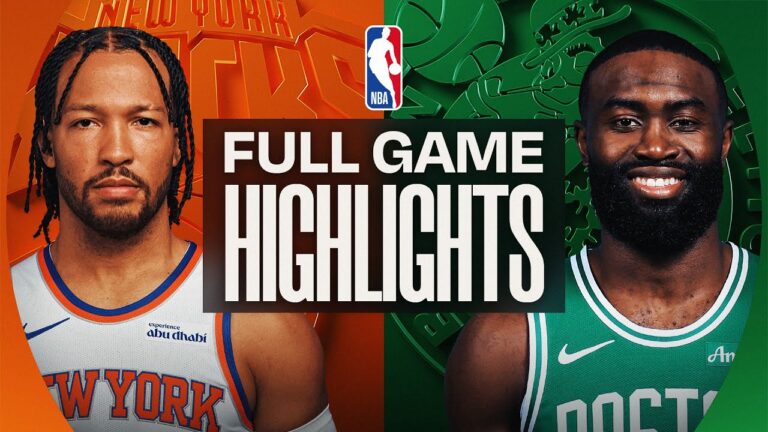 KNICKS at CELTICS FULL GAME HIGHLIGHTS February 8, 2026