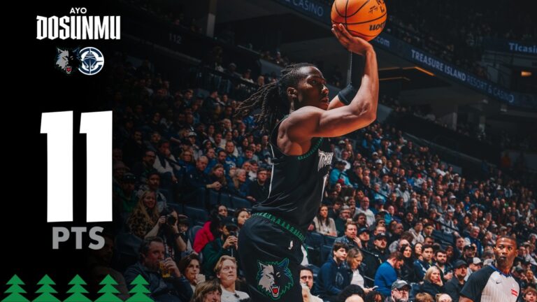 Ayo Dosunmu Drops 11 Points In His Wolves Debut 02.08.26
