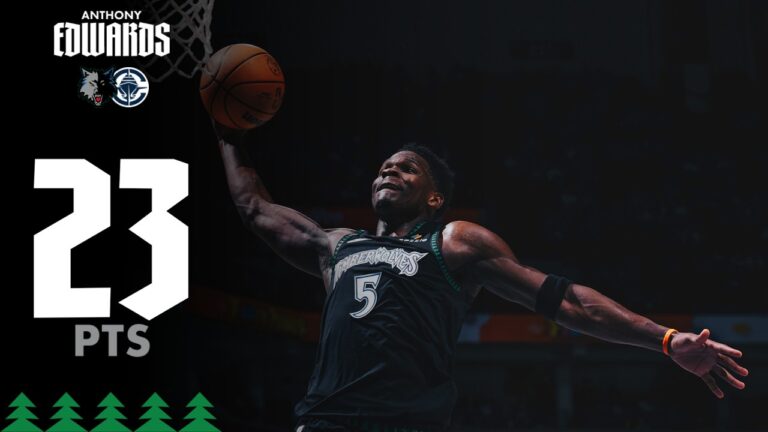 Anthony Edwards With 23 Points Against L.A. Clippers 02.08.26