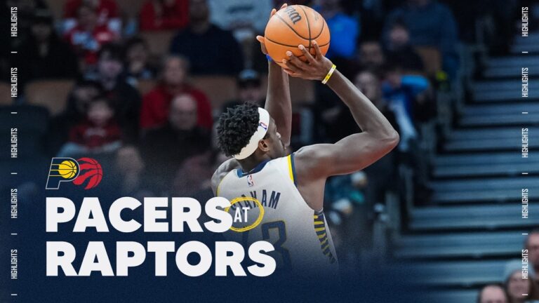 Pascal Siakam Leads Six Players in Double Figures, But Pacers Fall to Raptors Full Game Highlights