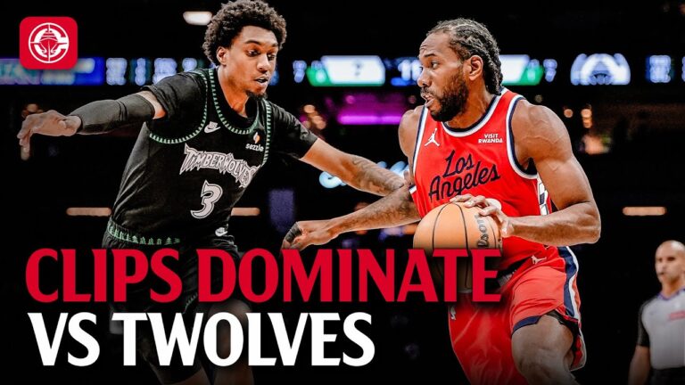 Kawhi Leonard Goes Off in Clippers Blowout Win