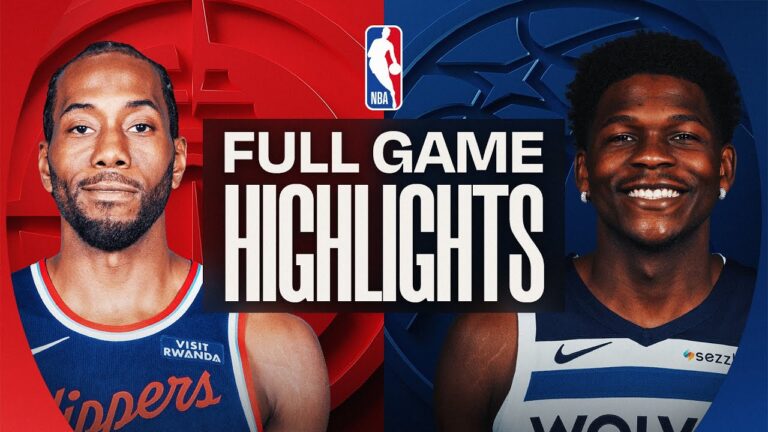 CLIPPERS at TIMBERWOLVES FULL GAME HIGHLIGHTS February 8, 2026