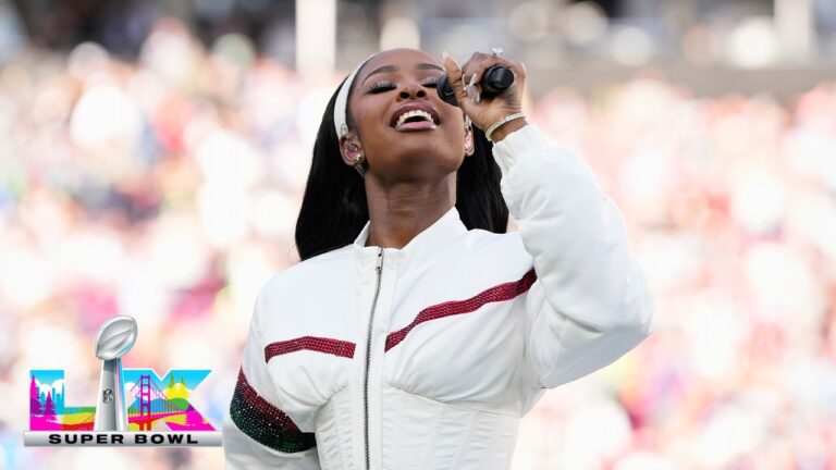 Lift Every Voice and Sing Performed by Coco Jones at Super Bowl LX