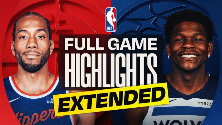 EXTENDED: CLIPPERS at TIMBERWOLVES FULL GAME HIGHLIGHTS February 8, 2026