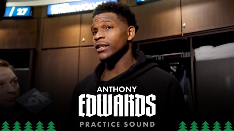 I Have To Be Who I Am. Anthony Edwards Postgame Sound 2.8.26