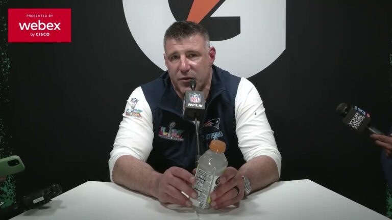 Mike Vrabel: Nobody Played Good Enough for Us to Win. Patriots Press Conference