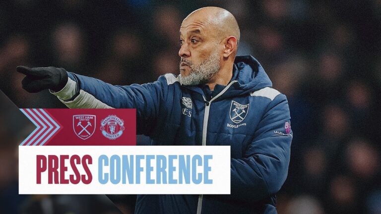 LIVE: Nuno Espírito Santo’s Press Conference West Ham v Manchester United