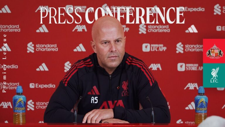 LIVE: Arne Slot’s Press Conference Sunderland vs Liverpool