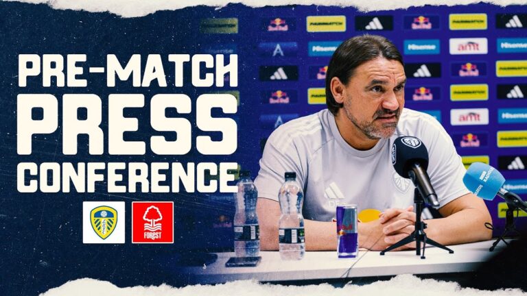 Daniel Farke press conference Leeds United v Nottingham Forest Premier League