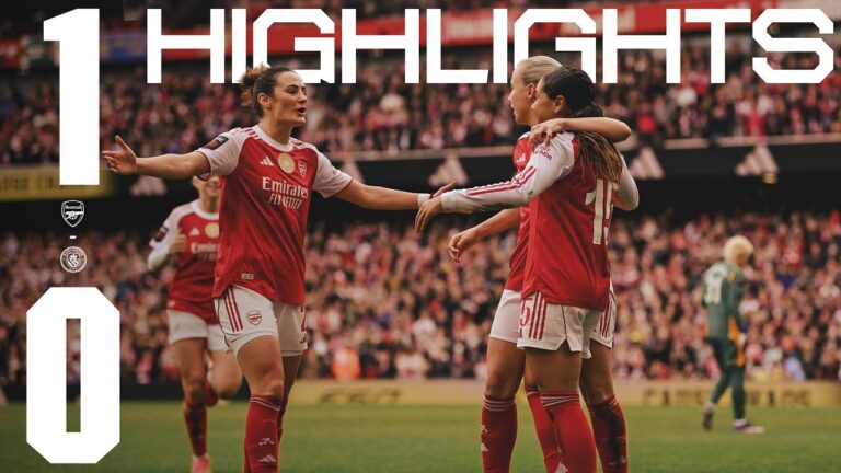 SMITH STRIKES FOR BIG WIN HIGHLIGHTS Arsenal vs Manchester City (1-0) Women’s Super League