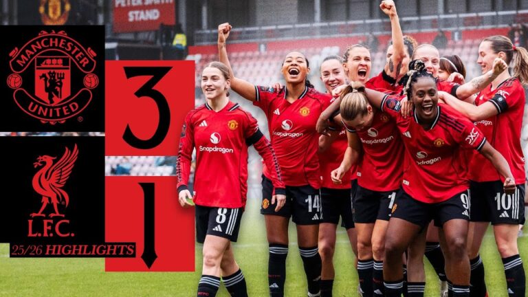 NAALSUND DOUBLE! Man Utd v Liverpool Highlights