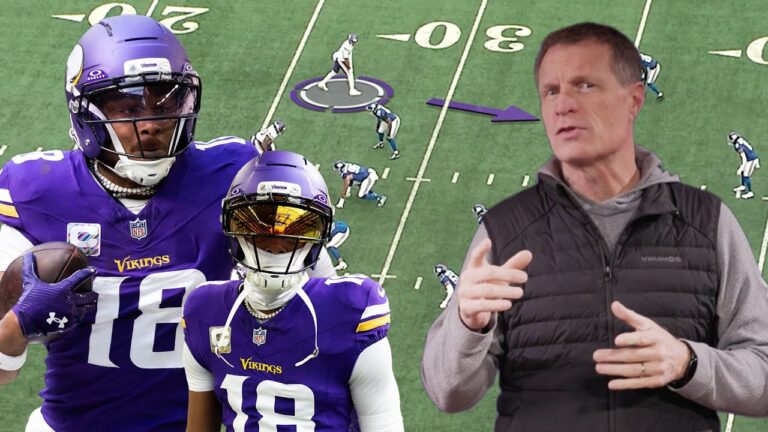Breaking Down Justin Jefferson’s Best Plays from 2025 NFL Season Film Room