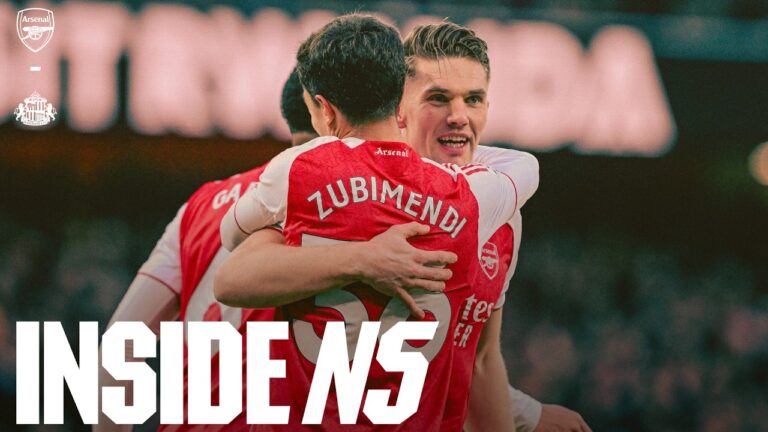 ZUBIMENDI STRIKE, GYOKERES BRACE AND TOM HIDDLESTON Inside N5 Arsenal v Sunderland (3-0) EPL