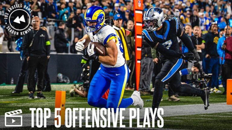 Rams Top 5 Offensive Plays From The 2025 Season