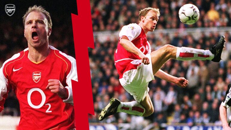 EVERY Dennis Bergkamp Goal For Arsenal Premier League
