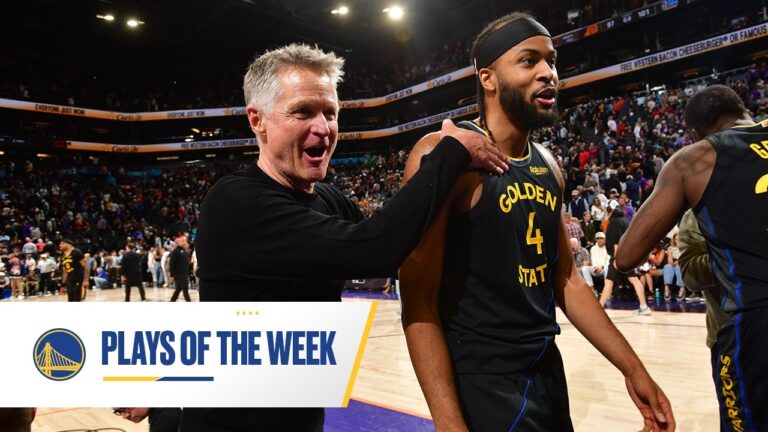 Golden State Warriors Plays of the Week Week 16 (2025-26 NBA Season)