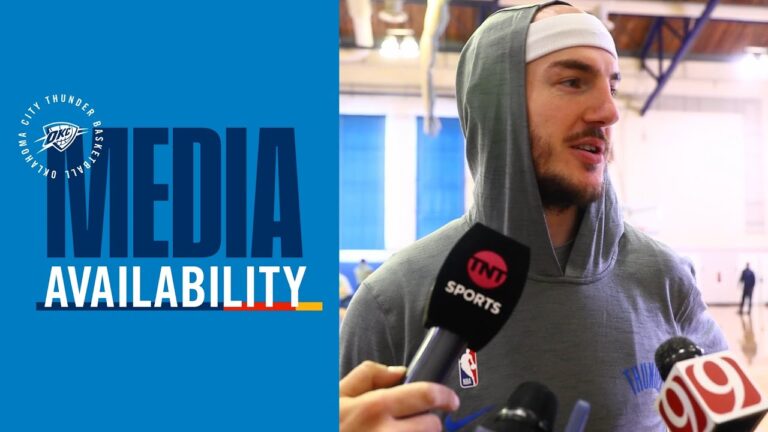 Shootaround Media with Alex Caruso February 9, 2026 OKC Thunder