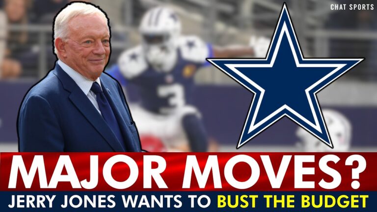 Jerry Jones HINTS At MAJOR Offseason Moves With Busting The Budget Claims