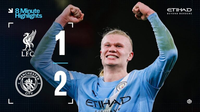 Extended Highlights Liverpool 1-2 Man City 93rd minute winner from Haaland in dramatic finish!