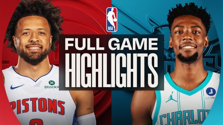 PISTONS at HORNETS FULL GAME HIGHLIGHTS February 9, 2026