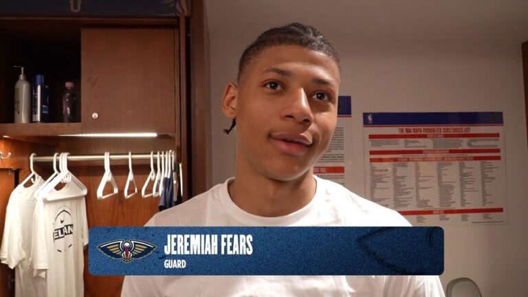 Jeremiah Fears Pelicans-Kings Postgame Interview 2 9 2026