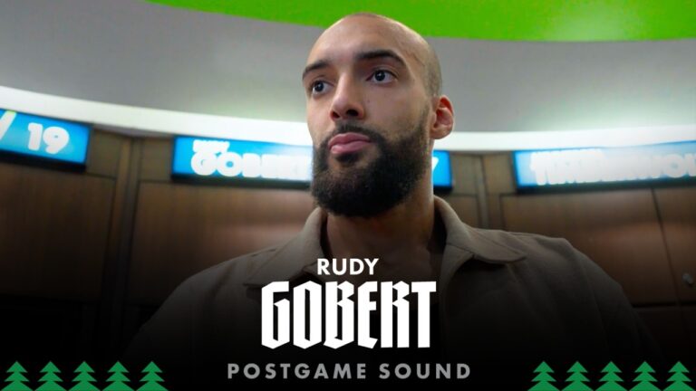 It’s Hard To Gaurd When Everyone Gets Involved Rudy Gobert Postgame Sound 2.9.26