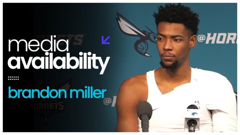 Hornets vs Pistons: Brandon Miller Postgame Media Availability 2 9 2026