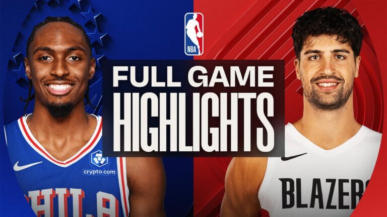 76ERS at TRAIL BLAZERS FULL GAME HIGHLIGHTS February 9, 2026