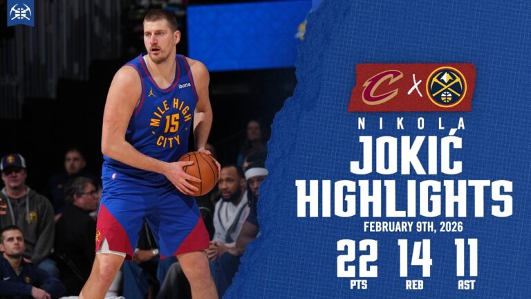 Nikola Jokić TRIPLE-DOUBLE Highlights vs. CLE