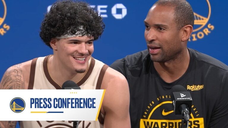 Gui Santos, Al Horford Recap Warriors Electric Win Over Grizzlies Feb. 9, 2026