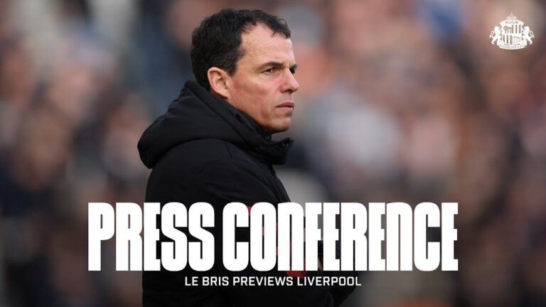 Sunderland AFC vs Liverpool FC Régis Le Bris’ Premier League Press Conference