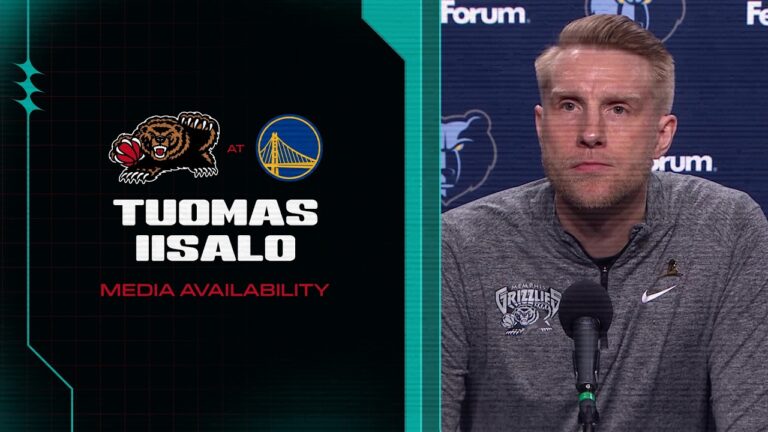Tuomas Iisalo Press Conference Grizzlies vs.Warriors