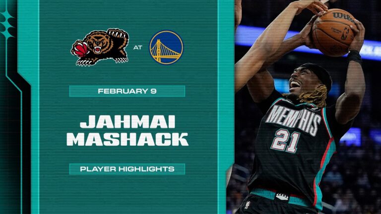Jahmai Mashack Highlights vs. Golden State Warriors