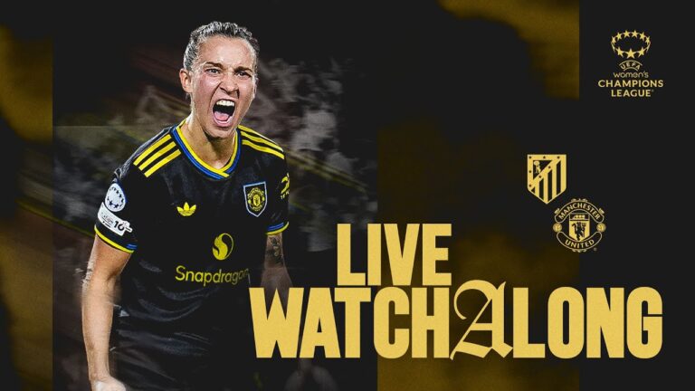Atletico de Madrid v Manchester United Women LIVE Watchalong!