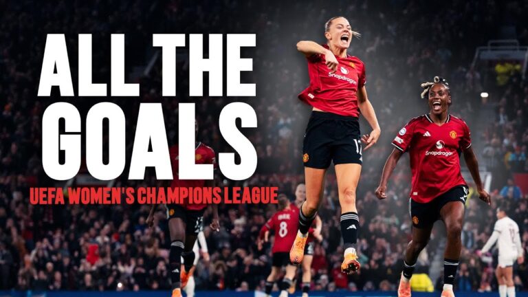 EVERY UWCL Goal… So Far Manchester United Women