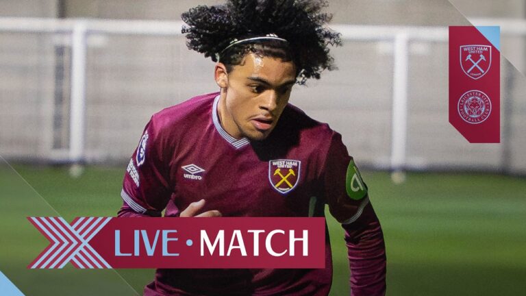 LIVE: West Ham U21 v Leicester City U21 Premier League 2