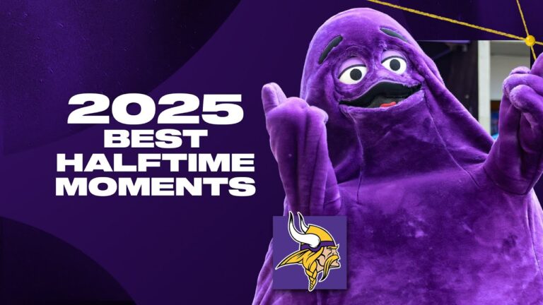 Halftime Highlights from 2025 NFL Season Minnesota Vikings