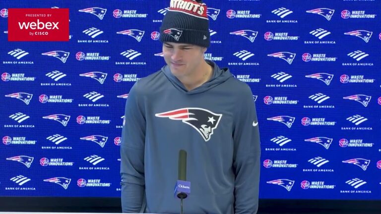 Drake Maye: What a Long Journey It is. Patriots Press Conference