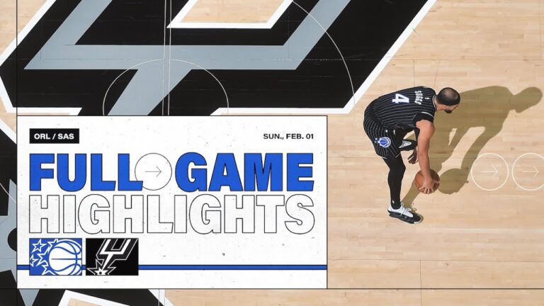 Full Game Highlights: Orlando Magic Vs. San Antonio Spurs 2.01.26