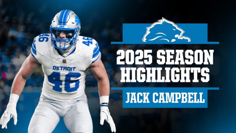 The best of Jack Campbell’s 2025 season Detroit Lions Highlights