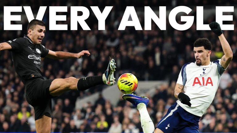 Is this a Puskas Award winner? Every angle of Solanke’s SCORPION KICK goal against Man City!